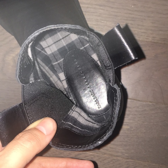 NWOT Zara Leather Chelsea Boots - Picture 6 of 7